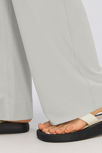 Women's Drapey Drawstring Waist Straight-Leg Casual Pants