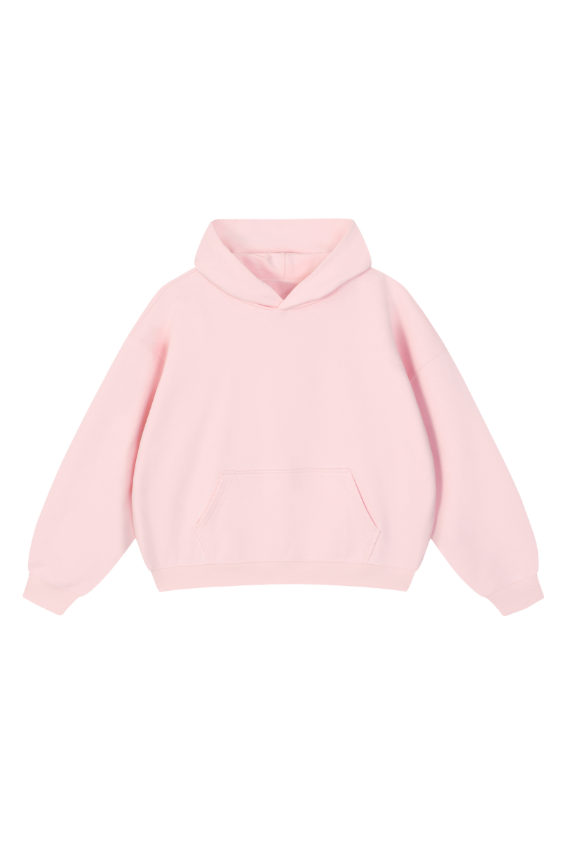 Unisex Fall Fleece Drop Shoulder Pullover Hooded Sweatshirts