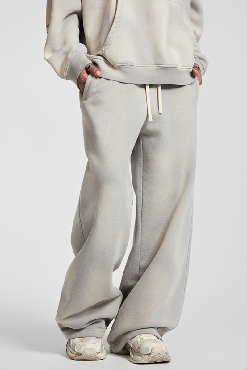 Retro-style simple and casual pants