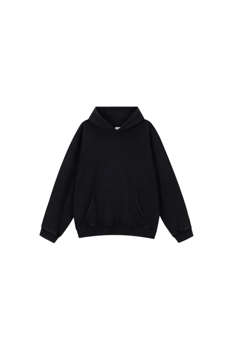 Women's 100% Cotton Winter 430G Heavyweight Loose Hoodie