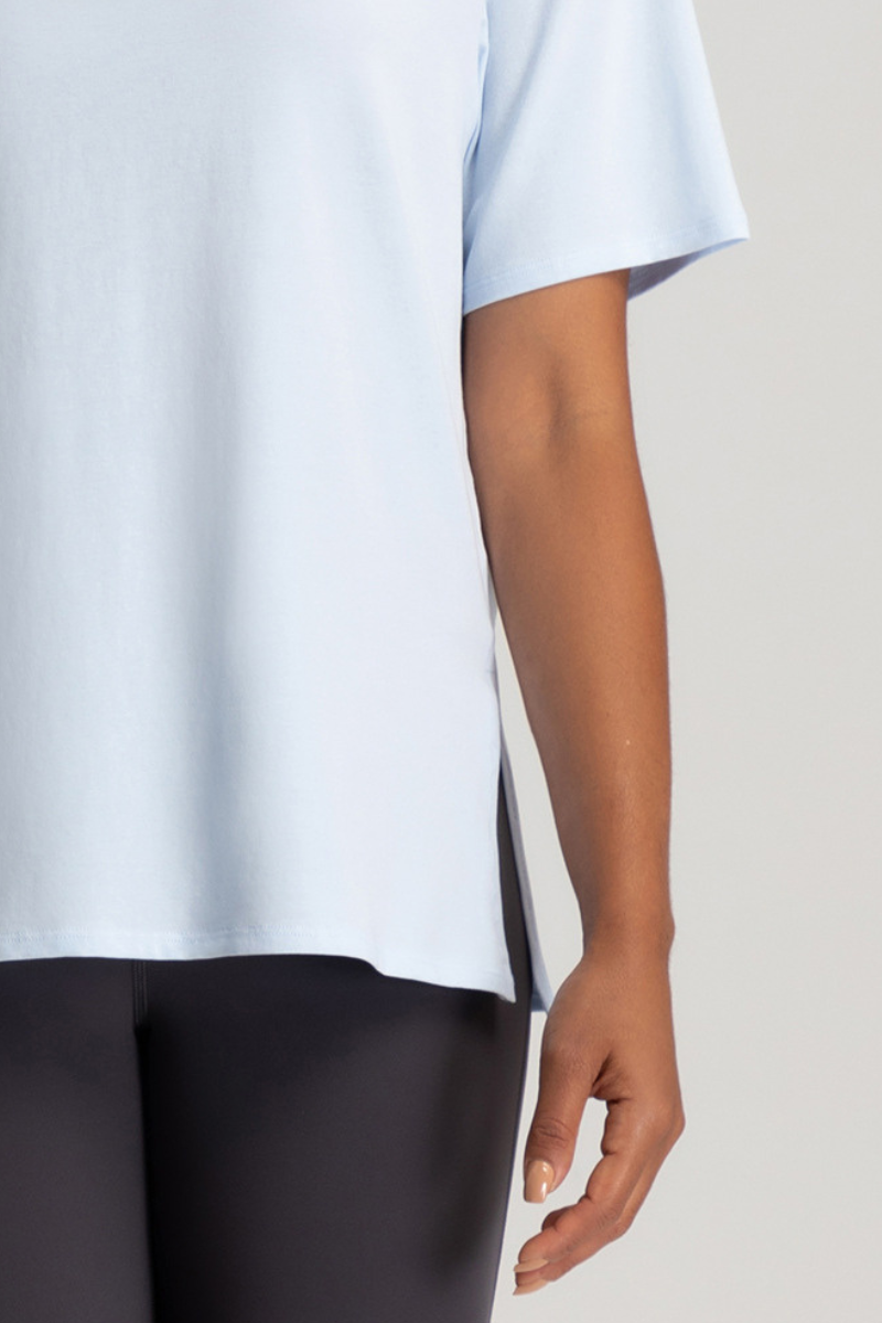 Women's Loose Quick-Dry Breathable Round-Neck Yoga T-Shirt