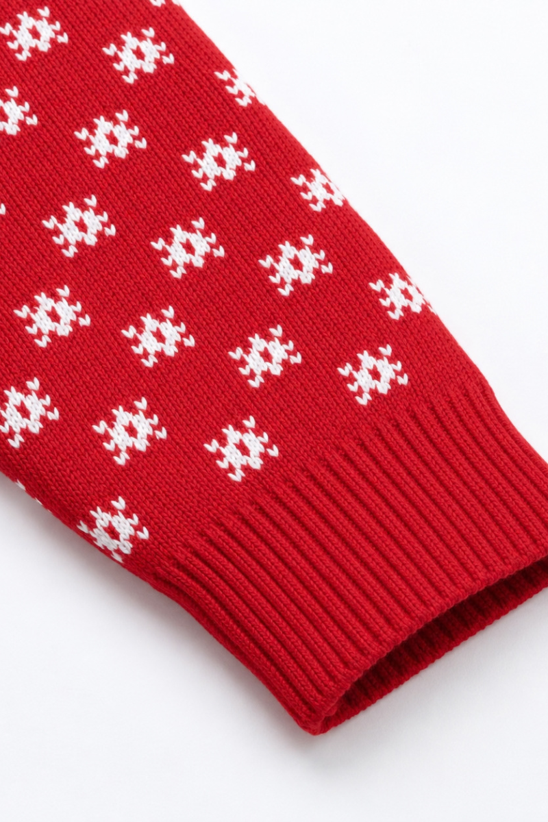Women's Fall Christmas Snowflake Jacquard Knit Sweater