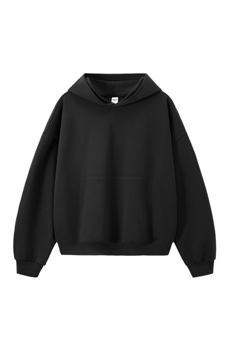 Unisex Fall 380G Heavyweight Cropped Drop Shoulder Hoodie