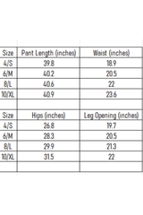 Women's sporty bell-shaped pants