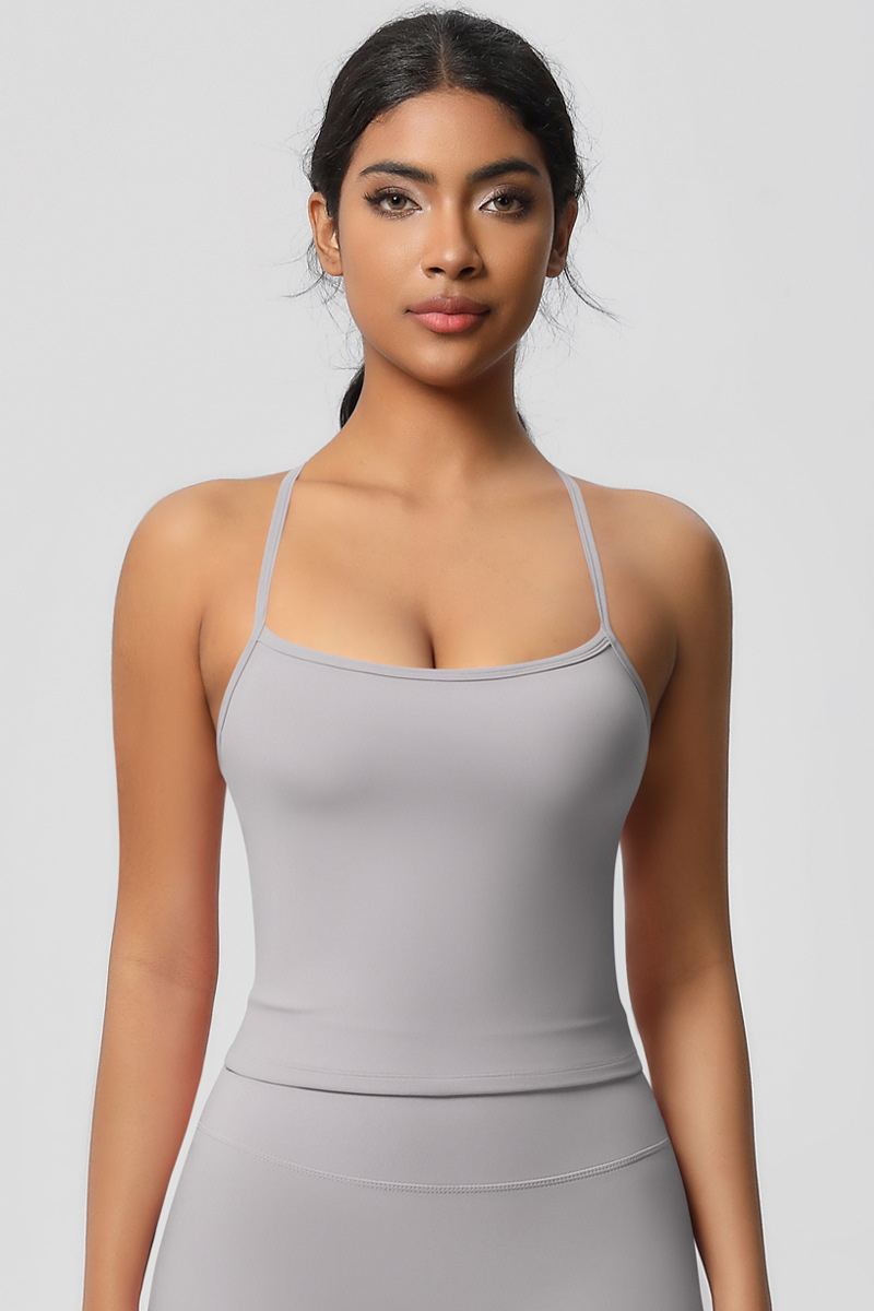 Women Y‑Back Sports Cami Tank Top