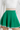 Women's Tennis Color Trim Pleated Athletic Mini Skirt