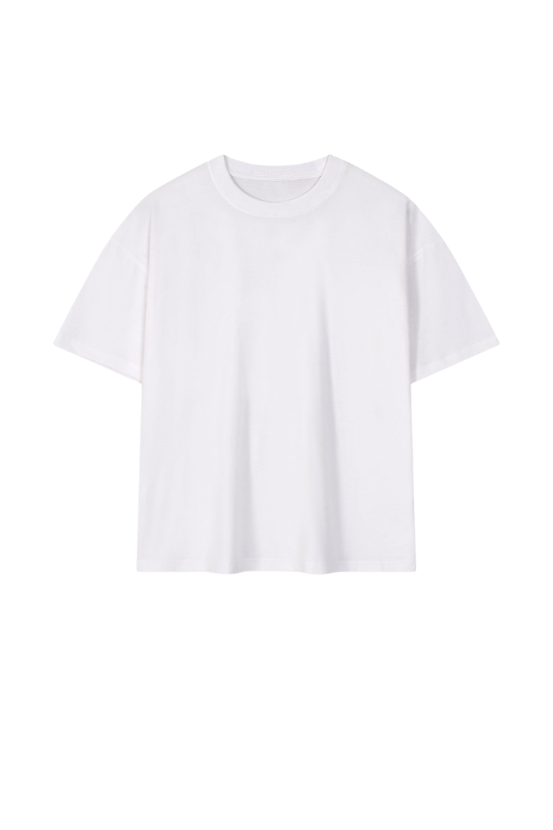 Men's Summer Lyocell Quick Dry Drop Shoulder Loose T-shirt