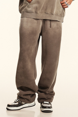 Men's Athletic Vintage Distressed Sweatpants