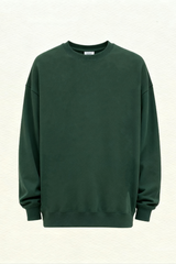 Men/Women Unisex Heavyweight 305G Cotton Retro Long Sleeve Tee