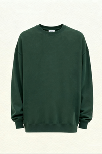 Men/Women Unisex Heavyweight 305G Cotton Retro Long Sleeve Tee