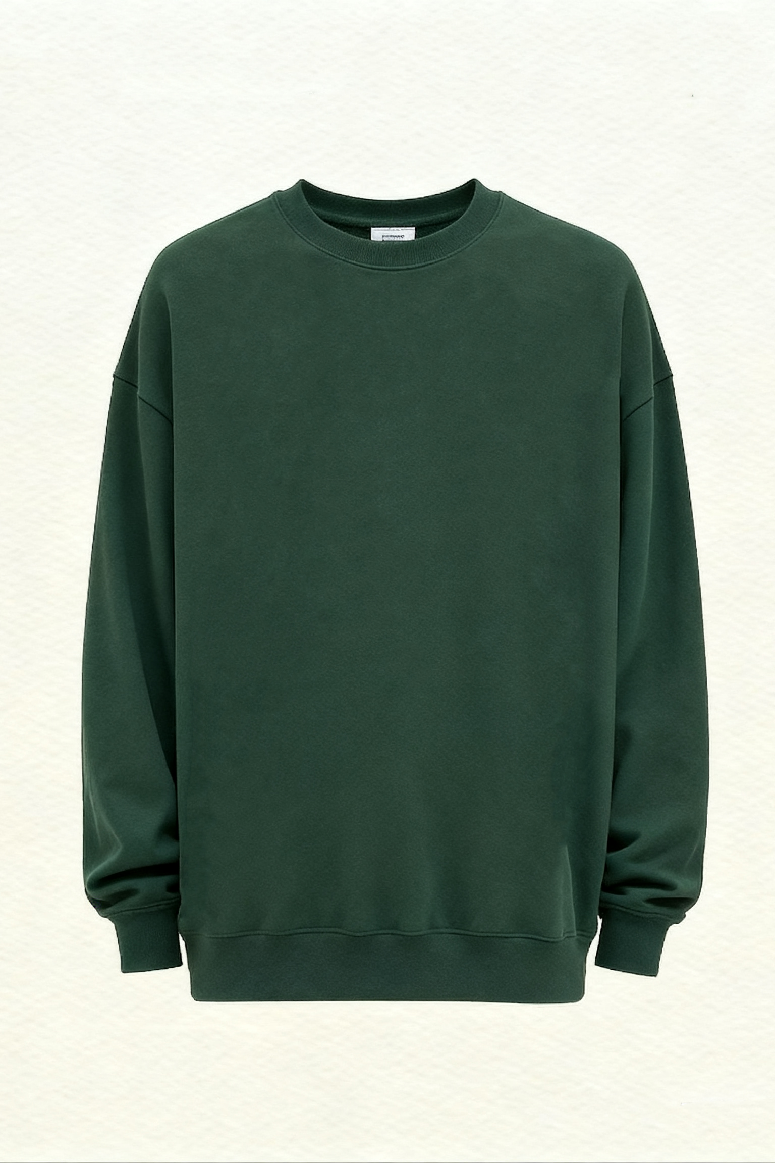 Men/Women Unisex Heavyweight 305G Cotton Retro Long Sleeve Tee
