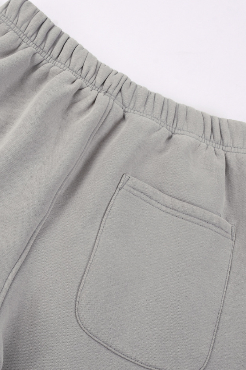 Men's Basic style ankle-cuffed wide-leg pants