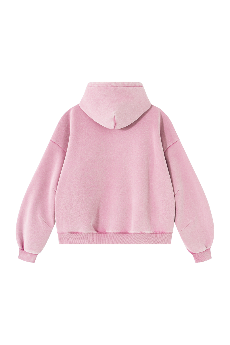 Men's Fall Fleece Heavyweight Washed Drop Shoulder Hoodie