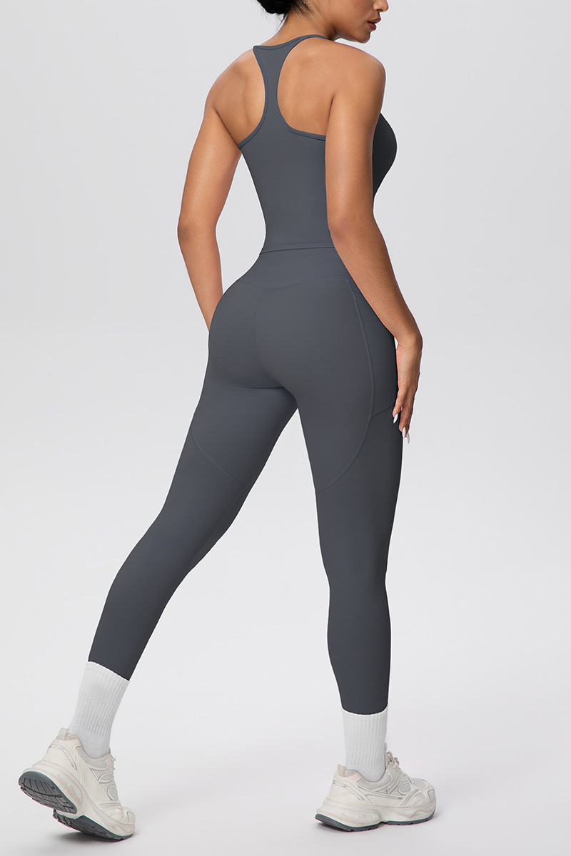 Women's Two Piece Set:High-elasticity Bra And Leggings