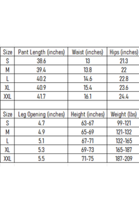 Wax-dyed, distressed, loose-fitting sweatpants