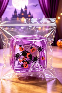 Halloween Magic Crystal Cube Squishy Fidget Toy OPP Bag Pack