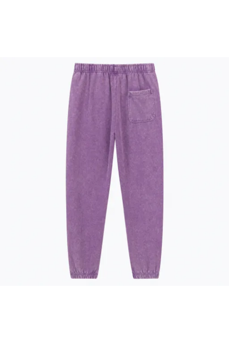 Unisex Fall Vintage Washed Elastic Waist Drawstring Joggers