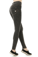 Women's Stretchy Double-Button High-Rise Skinny Pants