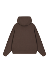 Unisex Fall Boxy Fit Waffle Texture Pullover Relaxed Hoodie