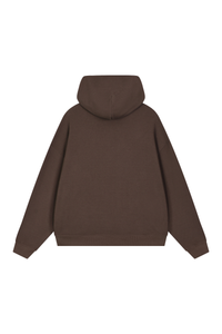 Unisex Fall Boxy Fit Waffle Texture Pullover Relaxed Hoodie