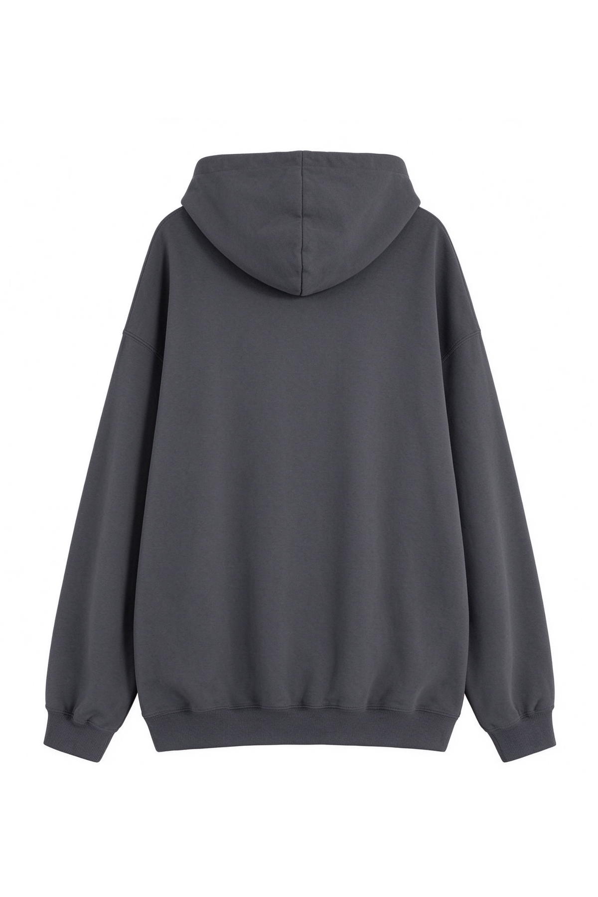 Unisex Fall 100% Cotton Solid Kangaroo Pocket Hoodie