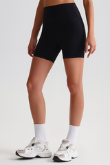 Women's Mid-Rise Butt-Lifting  Sport Shorts