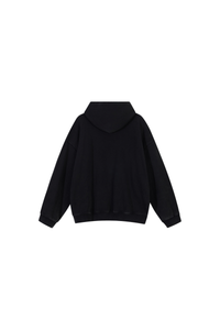 Unisex 100% Cotton Winter 430G Heavyweight Loose Hoodie