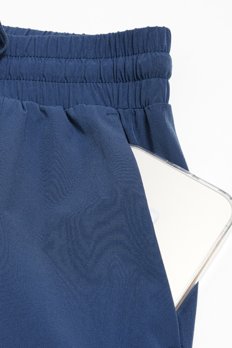 Men's Fall Elastic Waist Drawstring Relaxed Casual Pants