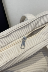 Women's Fall Corduroy Mother-Child Tote Bag Set