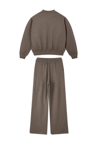 Unisex Heavyweight Heathered Sweatshirt And Sweatpants Set