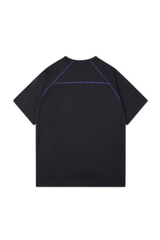 Men's Outdoor Striped Color-Block Relaxed Quick Dry T-Shirt