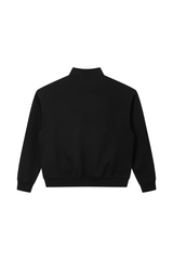 Men's  Fall 1/4 Zip Raglan Sleeve Mock Neck Sweatshirt