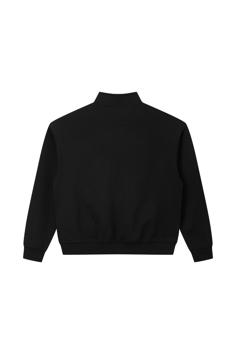 Men's  Fall 1/4 Zip Raglan Sleeve Mock Neck Sweatshirt