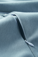 Women's Fall Fleece Drawstring Hem Zipper Pocket Hoodie
