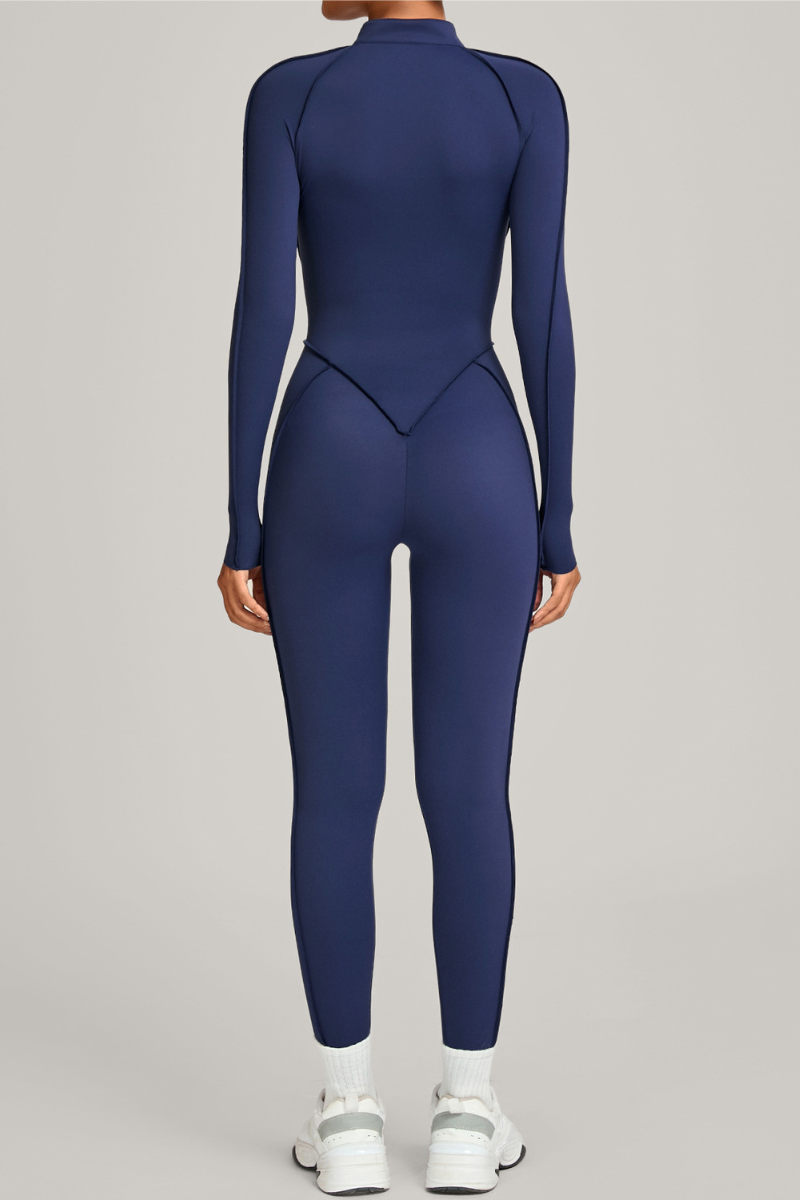 Women's athletic all-in-one pantsuit