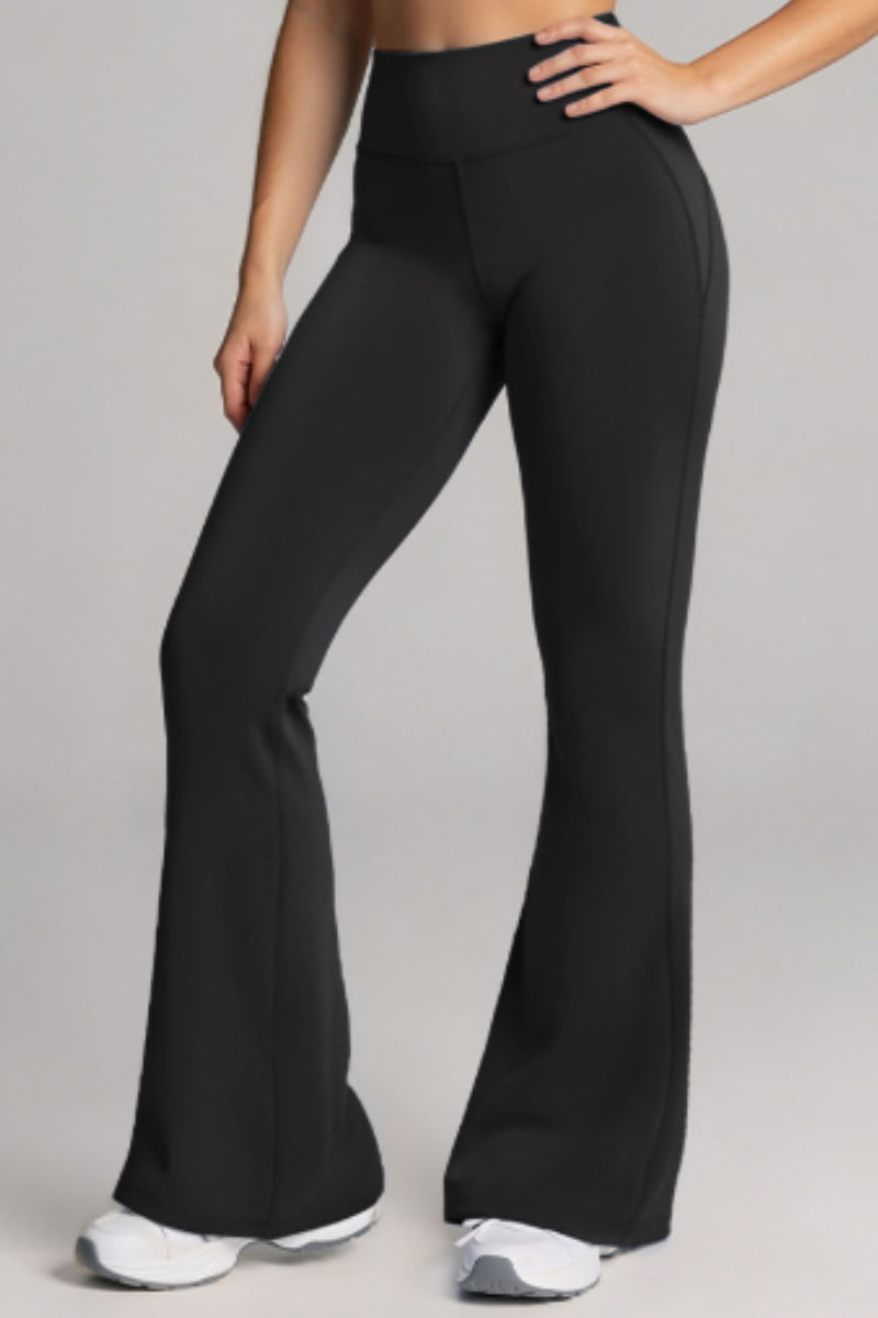 Women's High-Waist Butt-Lifting Flared Yoga Pants