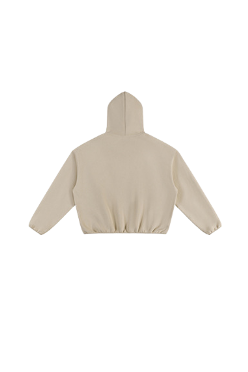 Women's Fall Relaxed Contrast Color Stripe High Neck Hoodie
