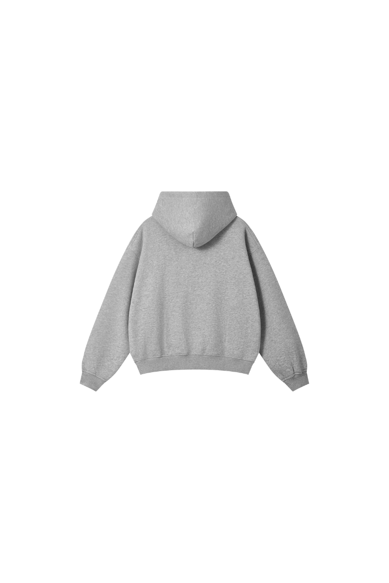 Unisex Fleece Vintage Campus Applique Embroidered Hoodie