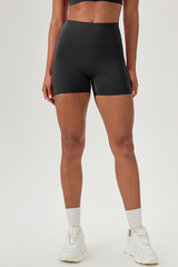 Women's Athletic Pleated Buttocks Lift Sculpting Shorts