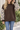 Women's Fall Color Block Camouflage Mockneck Sweatshirt