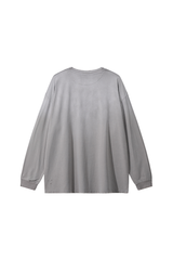 Men's Fall 100%Cotton Vintage Washed Drop Shoulder Pullover