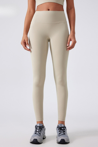 Women's Bare Feel Seamless Front Shaping Sports Leggings
