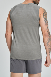 Men's Summer Soft Textured Quick Dry Sports Tank Top