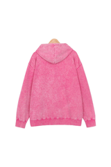 Unisex Fall 400G Heavyweight Washed Vintage Oversized Hoodie