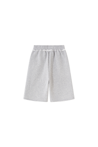 Unisex Fall Elastic Waistband Relaxed Wide Leg Sweatpants
