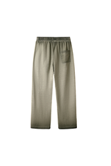 Unisex Fall 100% Cotton Washed Gradient Wide Leg Pants