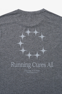 Unisex Lightweight Breathable Printed Athletic Running T-shirt