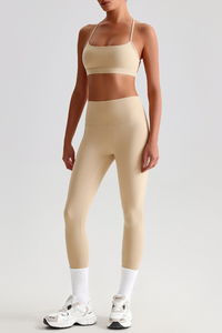 Women's Sports Quick Dry Bra And Leggings Yoga 2-Piece Set