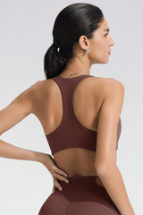 Women's U-Neck Racerback Bare Feel Sports Yoga Bra