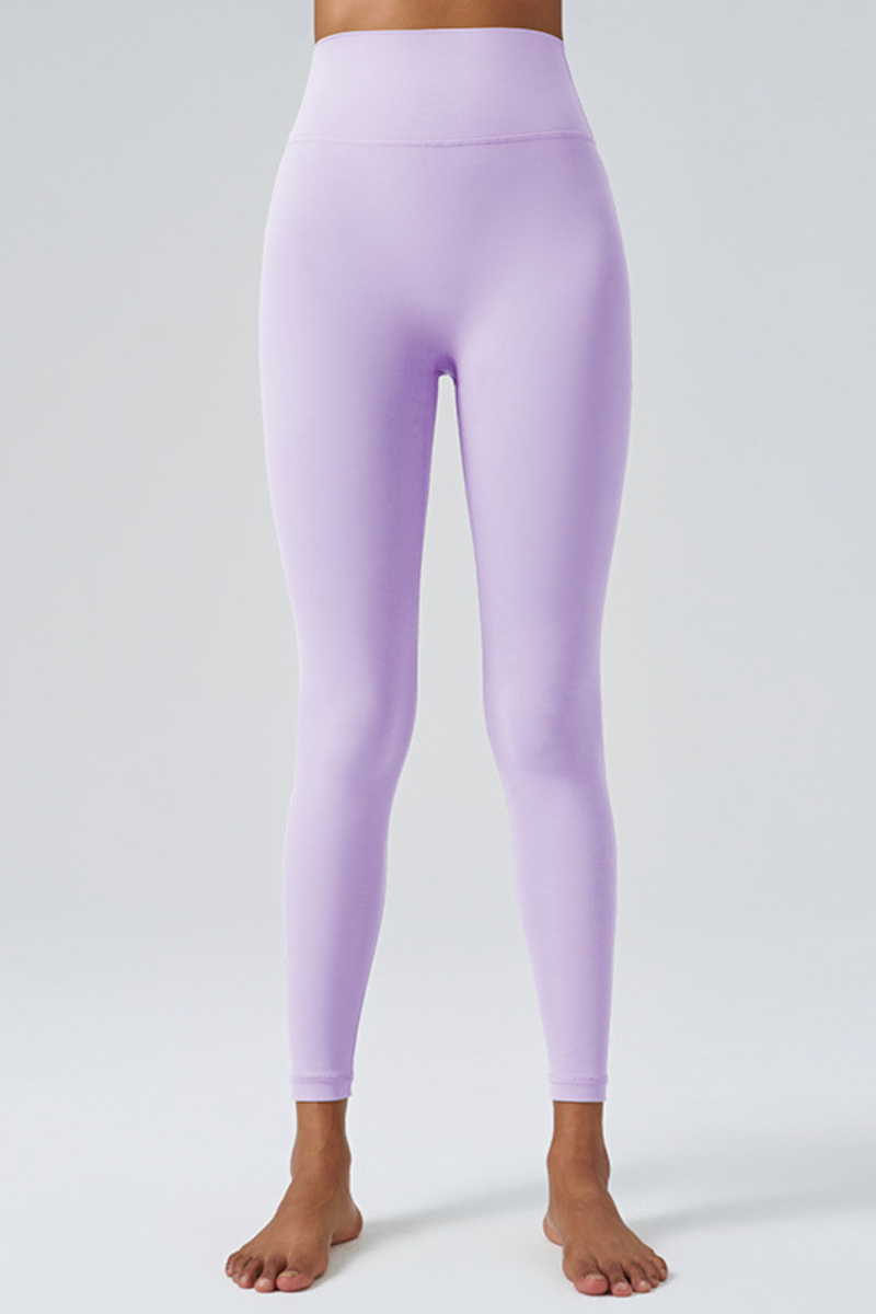 Women's High-waist shaping Tucking Nine-inch Leggings